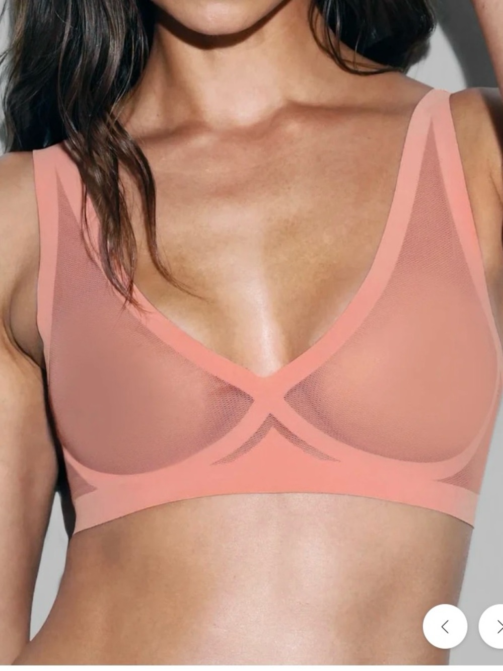 EBY Dusty Rose Sheer Bralette - MDD